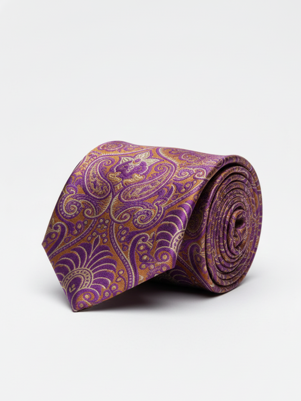 Dark Pink Tie with Elegant Work – Stylish Formal Necktie