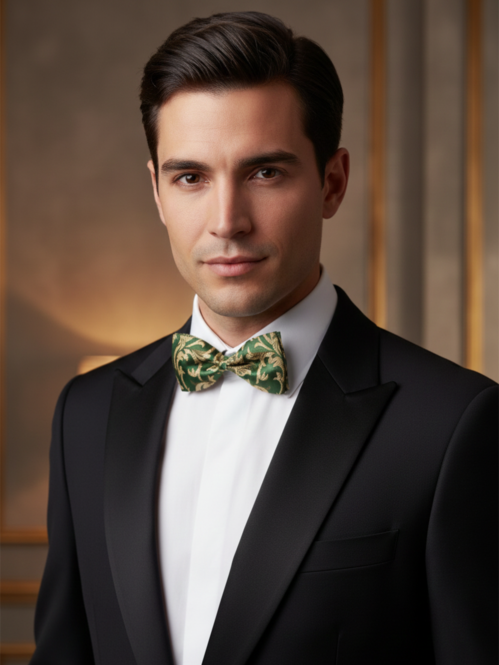The Gilded Emerald: A Symphony of Green and Gold