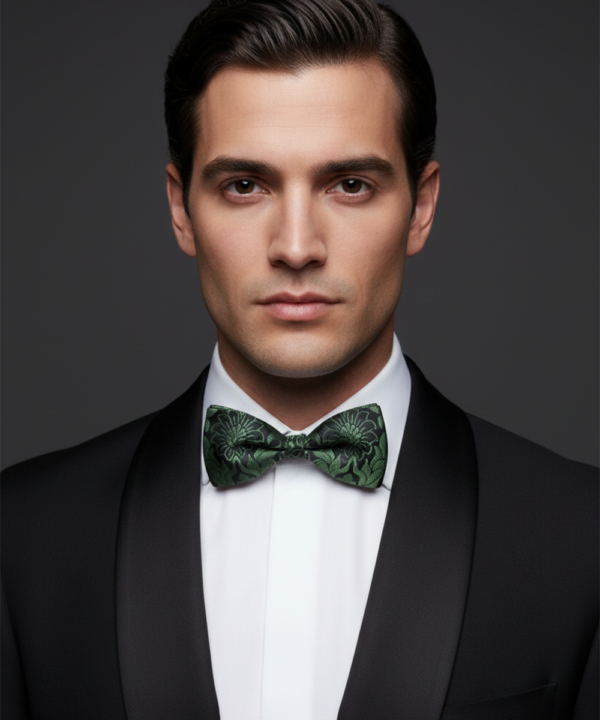 The Verdant Noir: Deep Forest Elegance