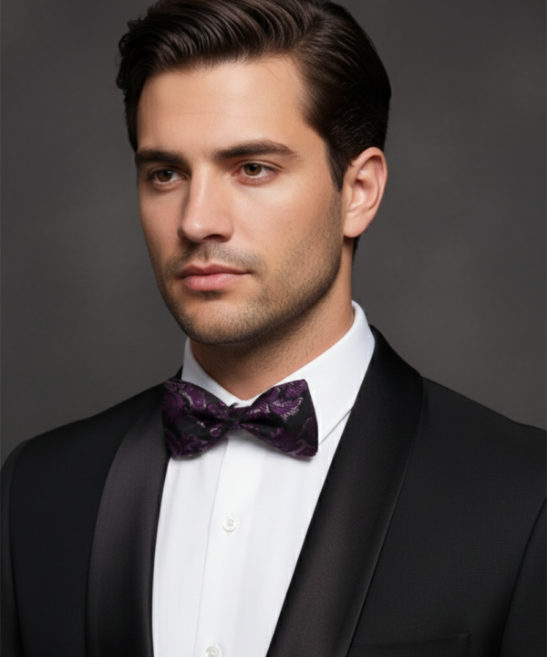 The Vintage Vintage: Elegant Burgundy Silk