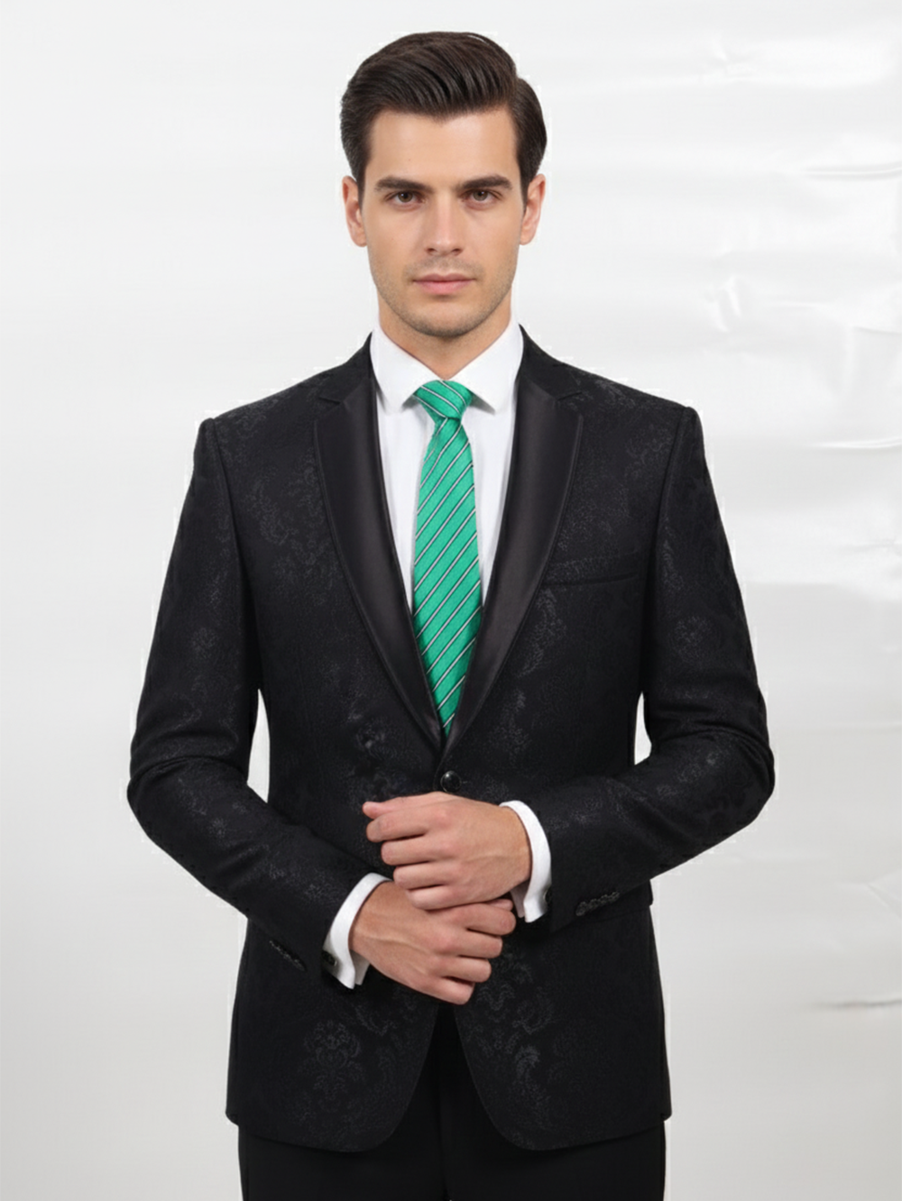 Seafoam Green Silk Necktie ? Soft Pastel Elegance - Image 2