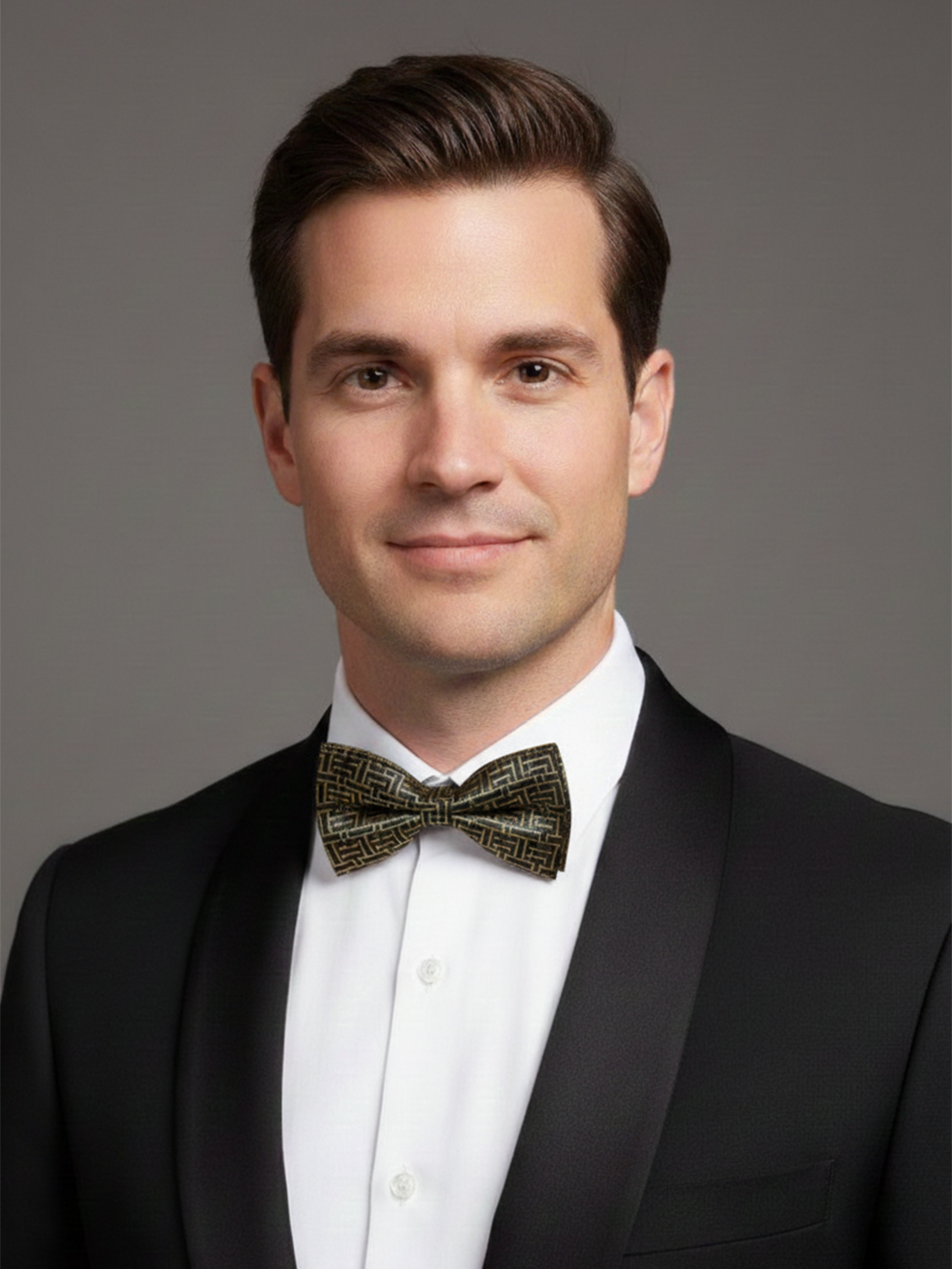 The Kaleidoscope Silk Bow Tie: A Symphony of Color