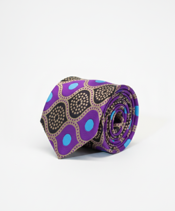 Men's Premium Printed Silk Tie -- Formal & party Wear.